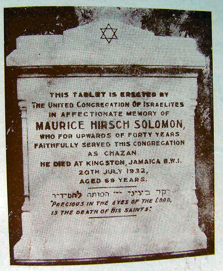Solomon tombstone